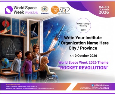 World Space Week 2026 Poster - Option 2